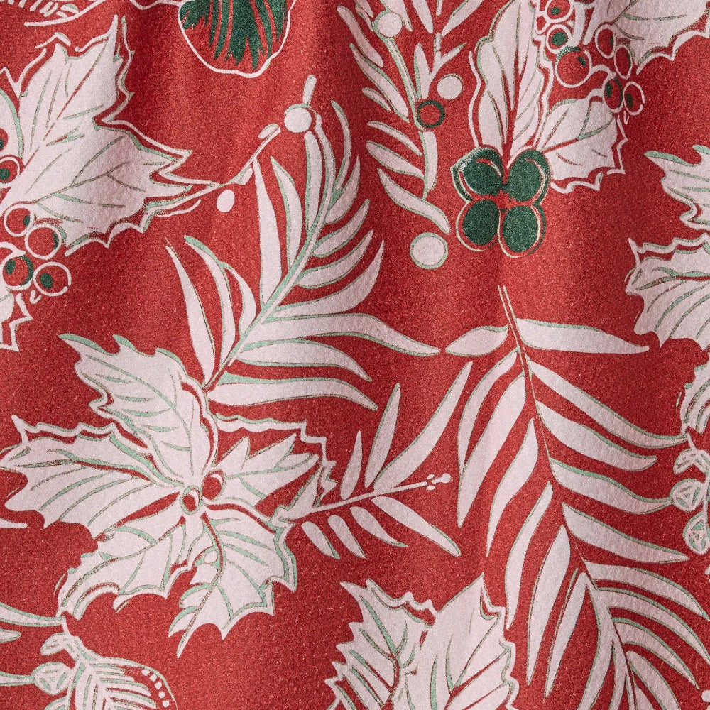 Geometry Aloha Winters holiday tea towel, view 2