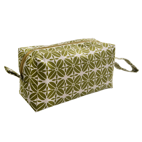 Medium Coffee Bean Avocado Cosmetic Case by Balizen Direct from Bali