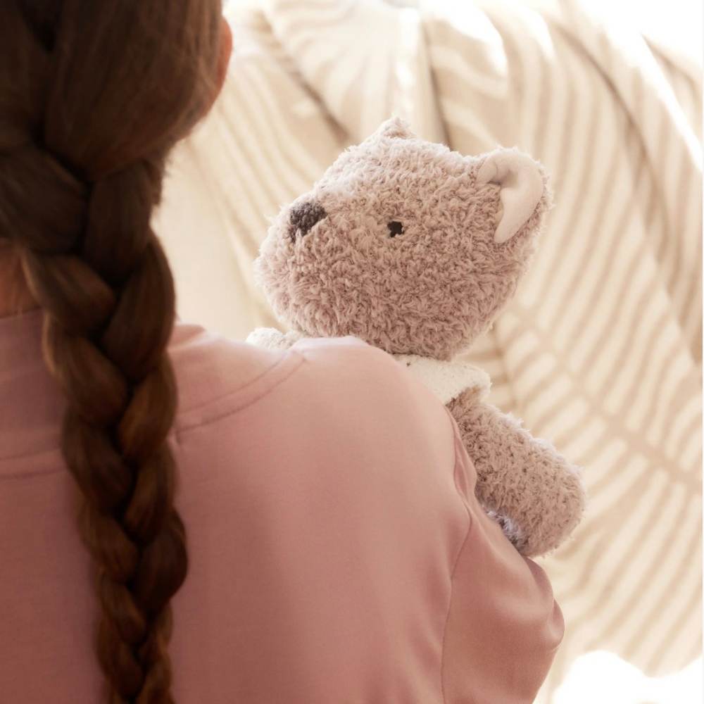 Bear Buddie in Cream Vest by Barefoot Dreams