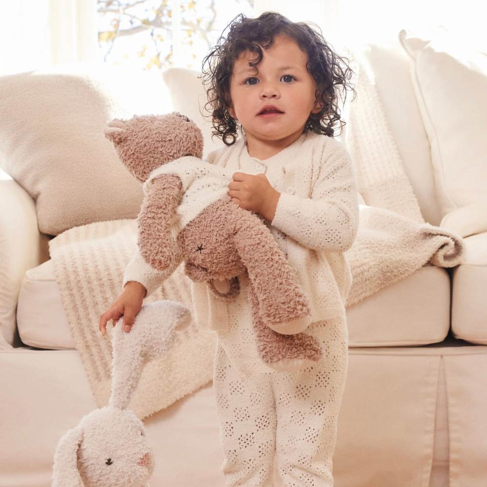 Bear Buddie in Cream Vest by Barefoot Dreams