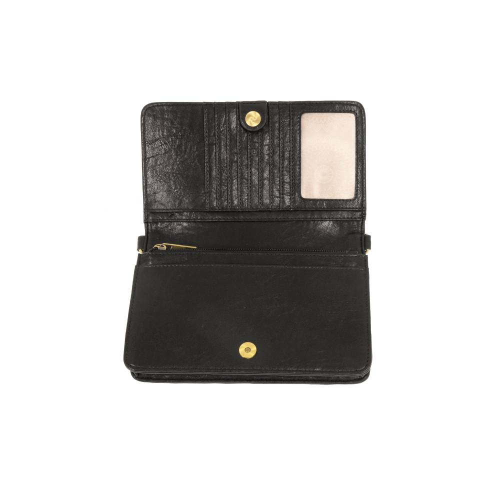 Joy Susan Black Billie Mini Organizer Crossbody Bag