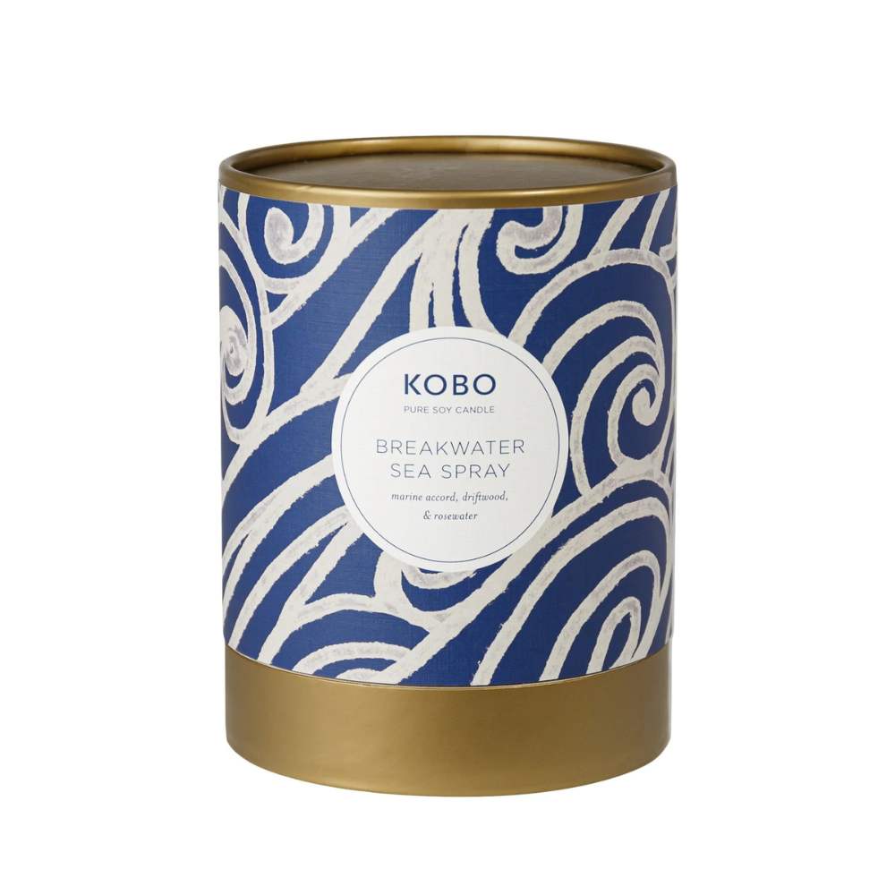 Breakwater Sea Spray Coastal Candle by Kobo