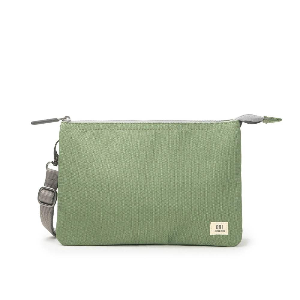 Carnaby Crossbody Recycled Bag in Granite by ORI London