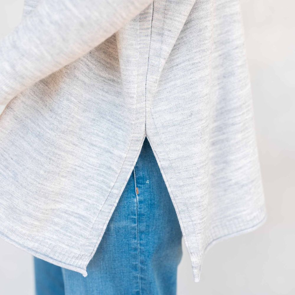Catalina Sweater in Ash by Mersea