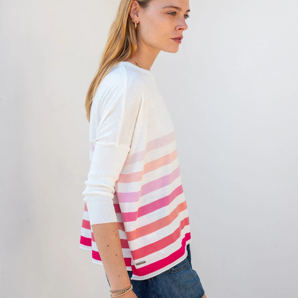 Catalina Sweater in Setting Sun by Mersea