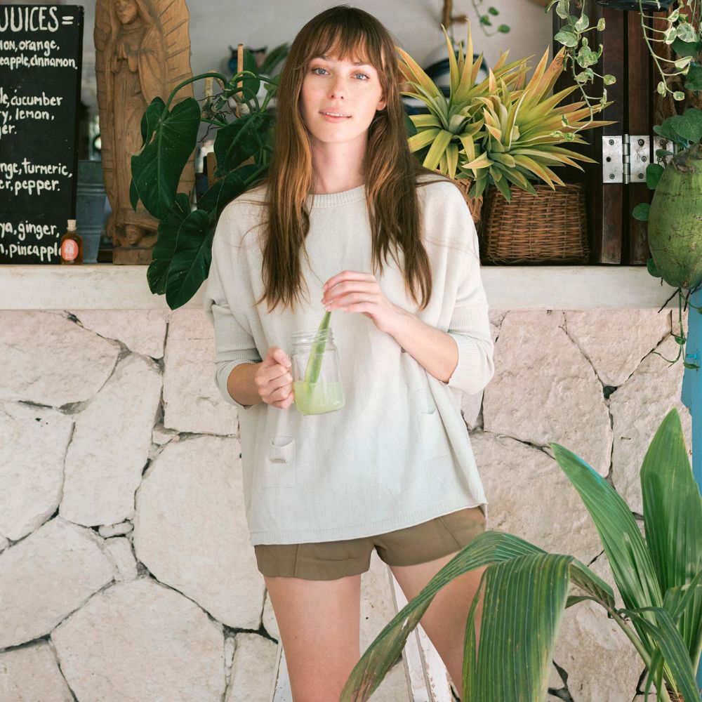 Catalina Sweater in Sand by Mersea