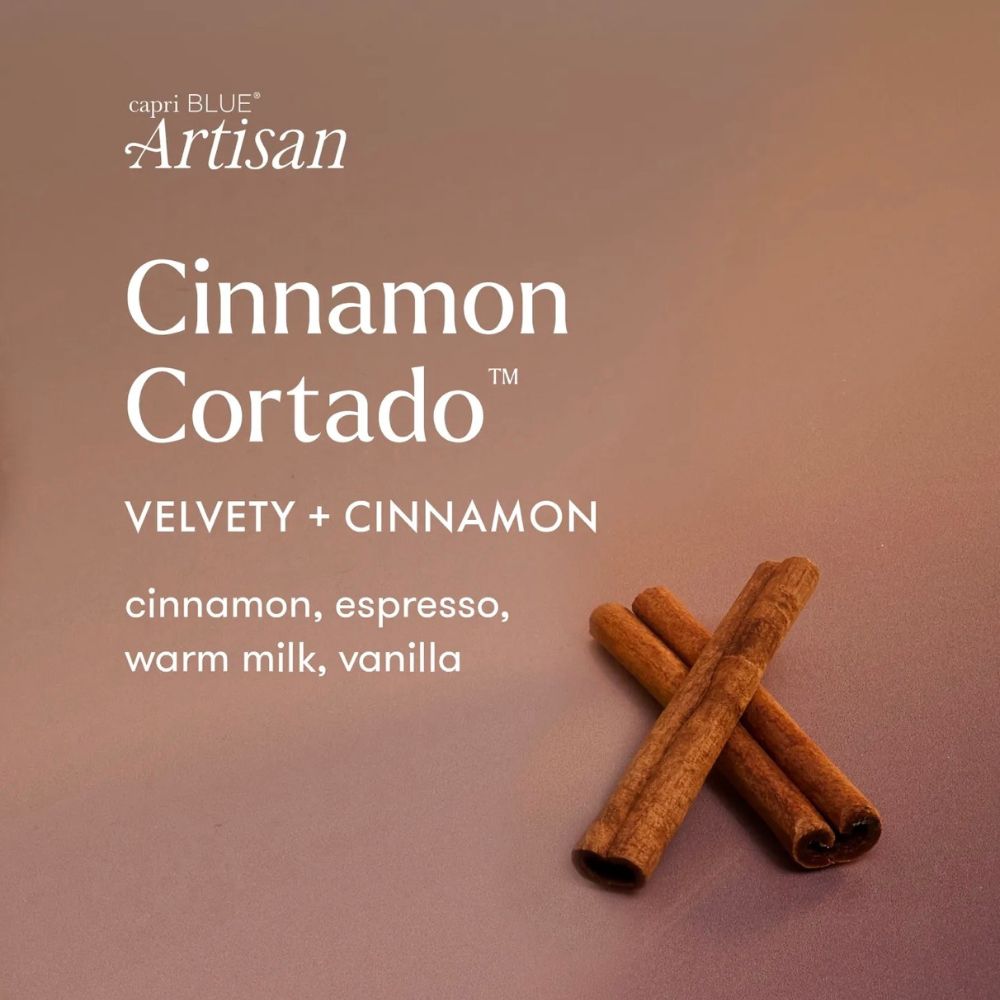 Cinnamon Cortado Winter Bazaar Mini Tin by Capri Blue