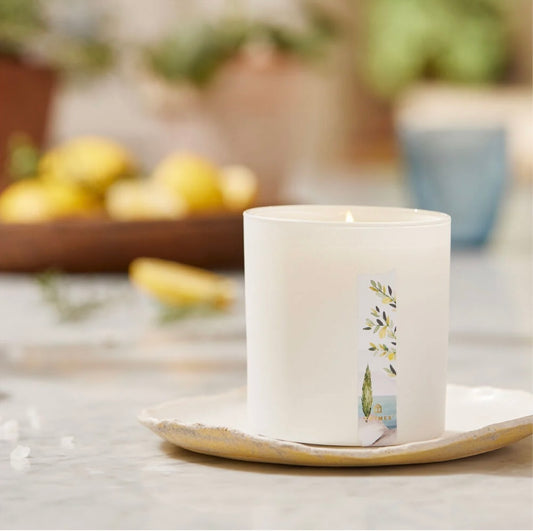 Thymes Cyprus Sea Salt Poured Candle