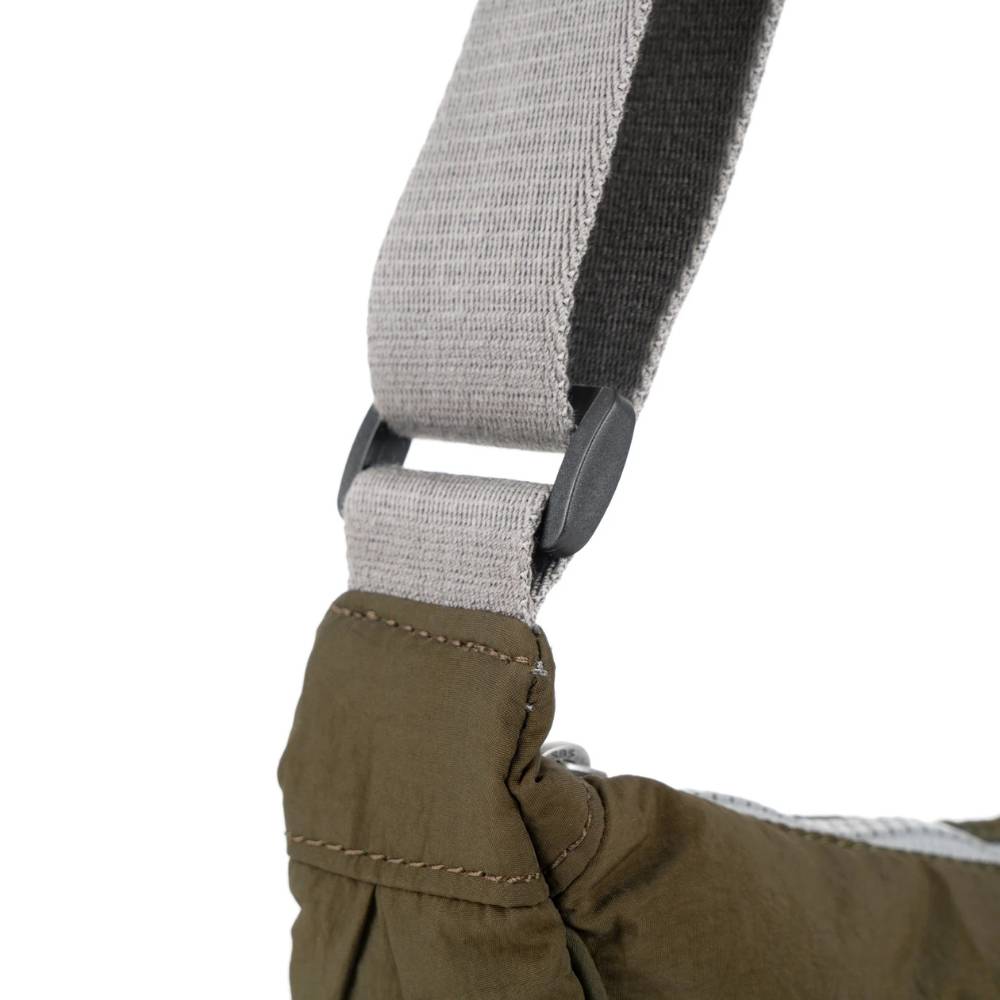 Farringdon Half-Moon Shoulder Bag in Moss by ORI London