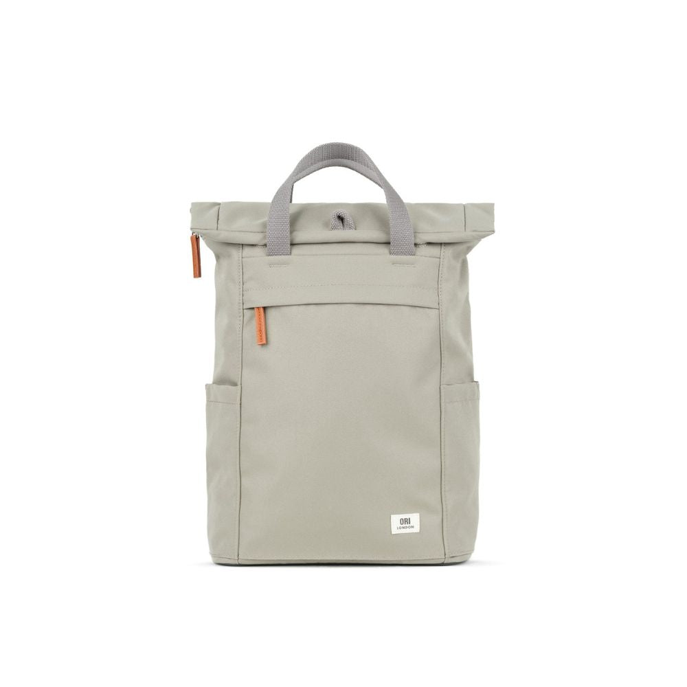 Finchley Medium Recycled Canvas Backpack in Coriander by ORI London