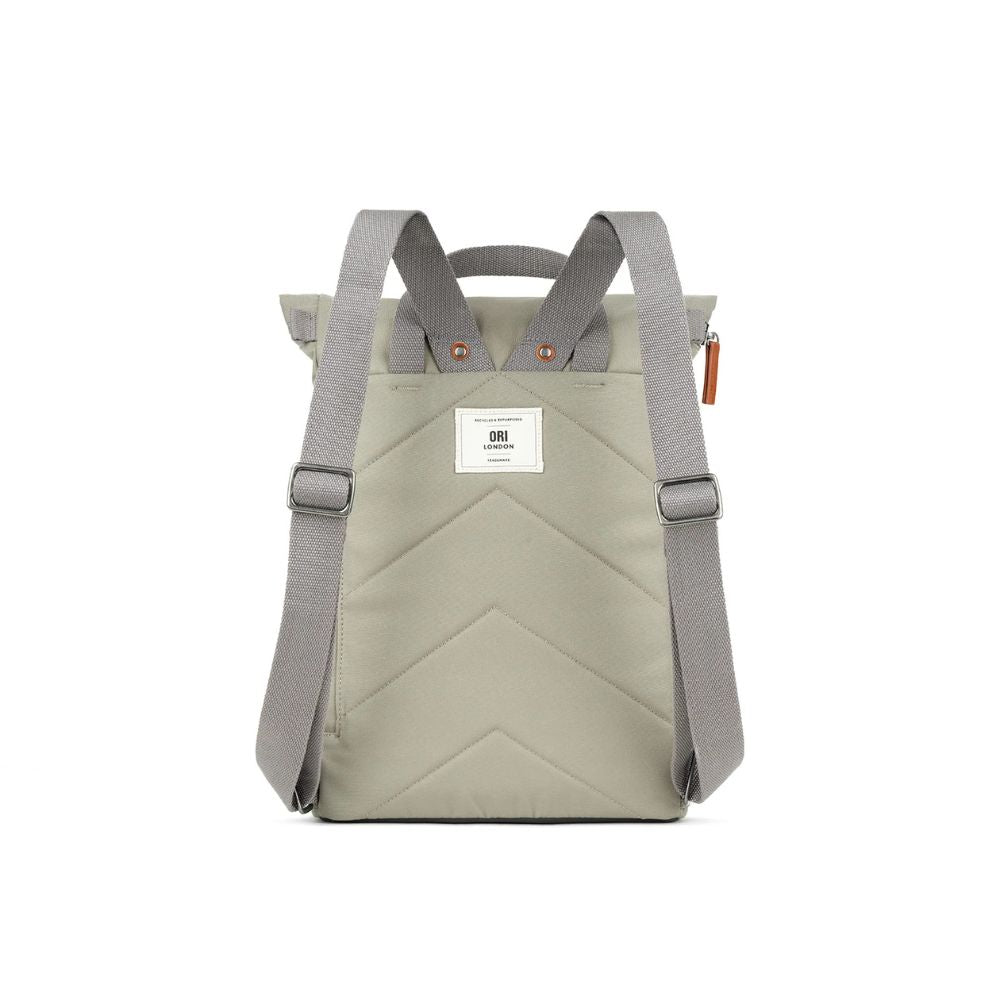 Finchley Medium Recycled Canvas Backpack in Coriander by ORI London