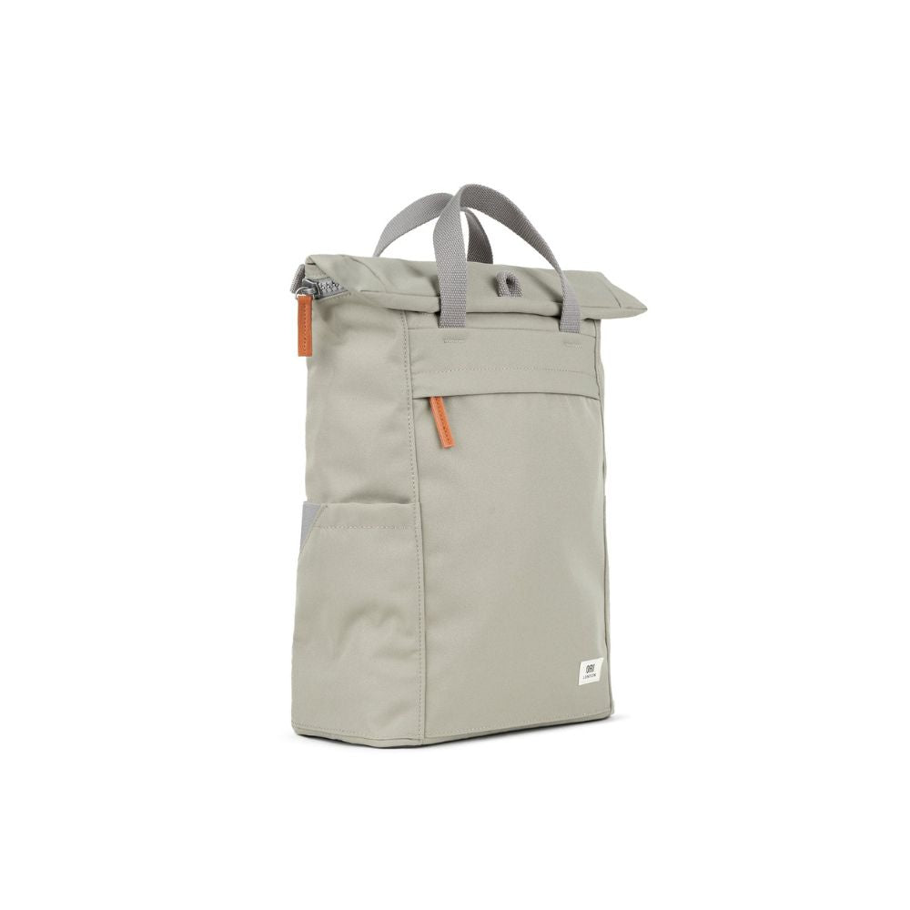 Finchley Medium Recycled Canvas Backpack in Coriander by ORI London