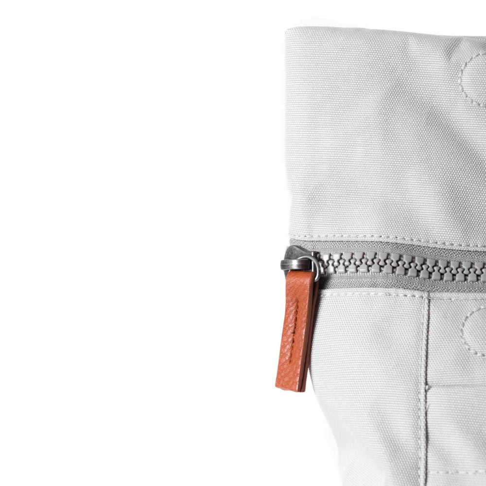 Finchley Medium Recycled Canvas Backpack in Mist by ORI London