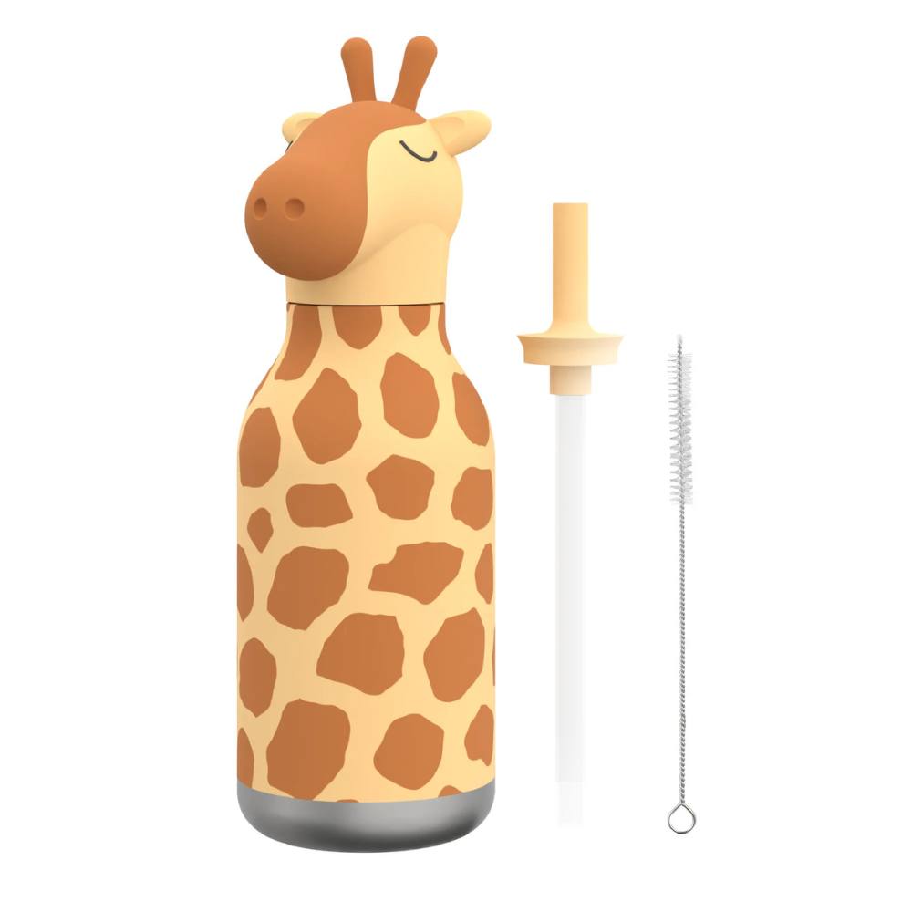 Giraffe Bestie 16 oz. Water Bottle by Asobu