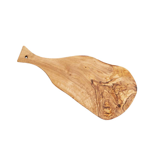 Small Italian Olivewood Charcuterie and Cheese Paddle Board