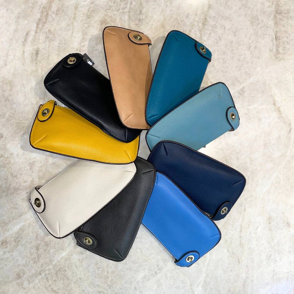 Joy Susan Goldenrod Wristlet Clutch