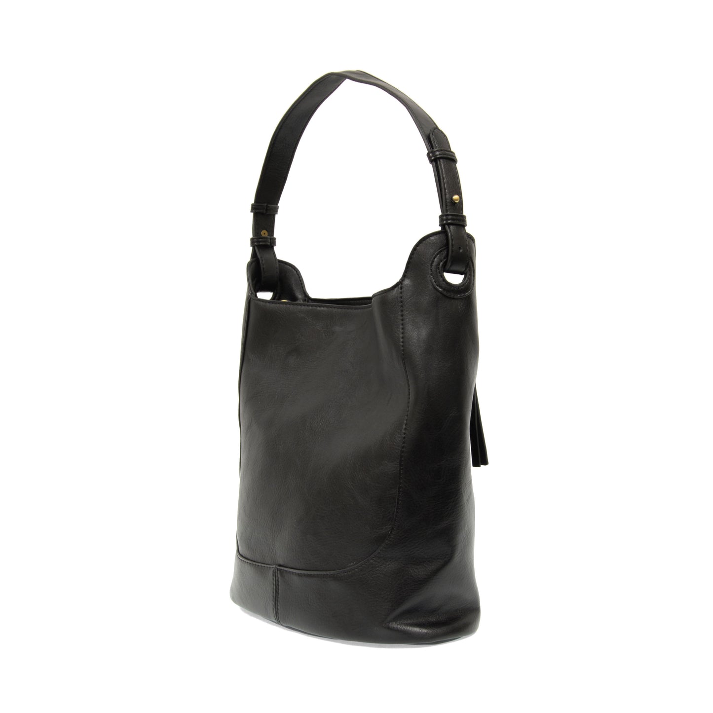 Joy Susan Black Brielle Small Bucket Bag
