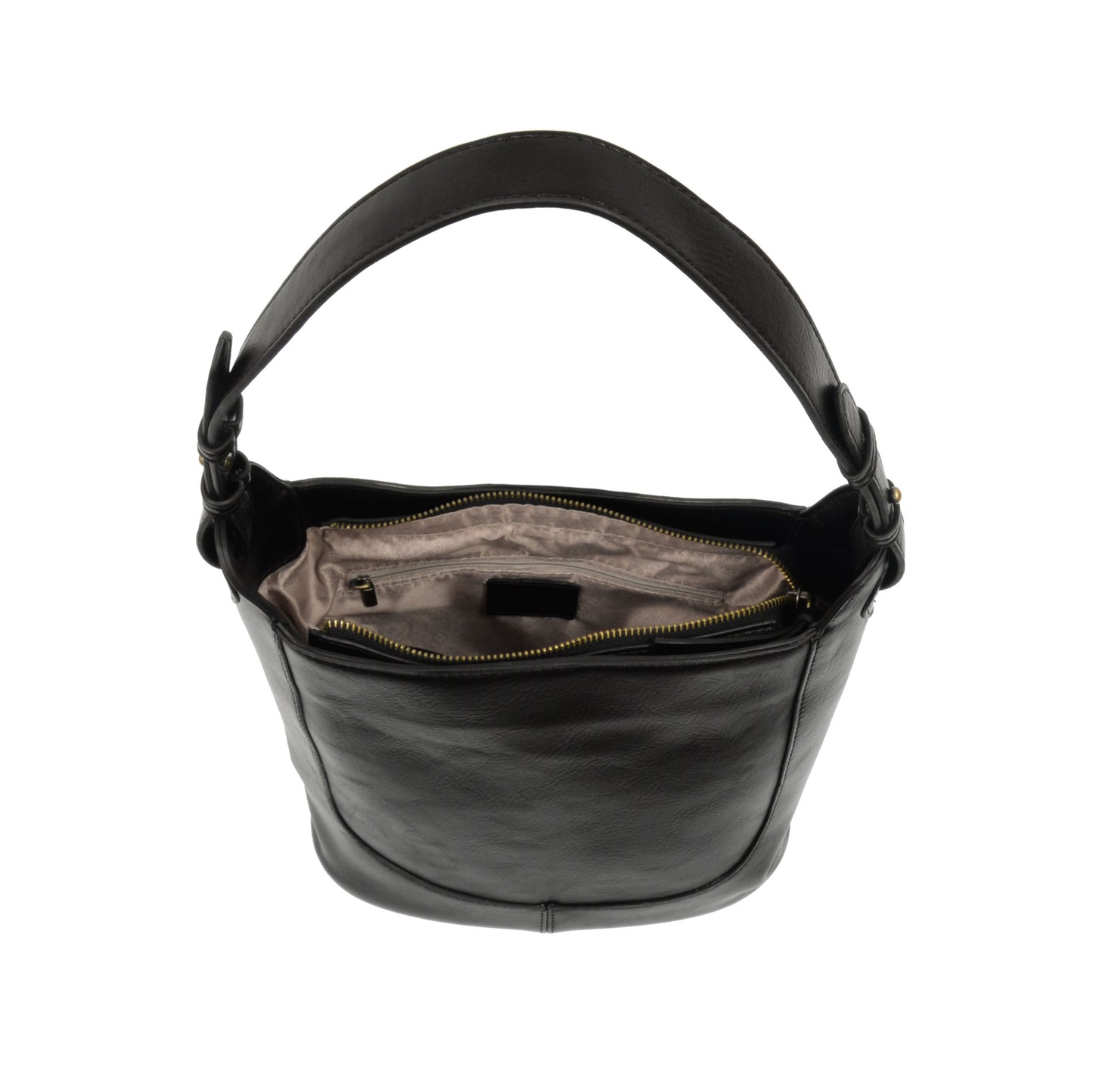 Joy Susan Black Brielle Small Bucket Bag