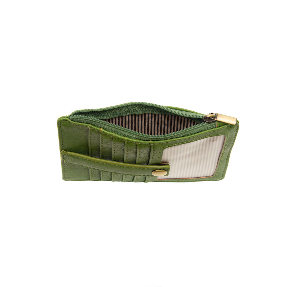 Joy Susan Green Mini Travel Wallet