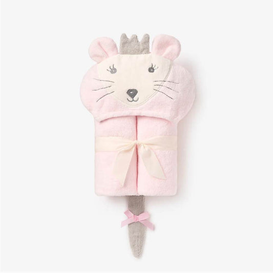Pink Mouse Hooded Bath Towel
