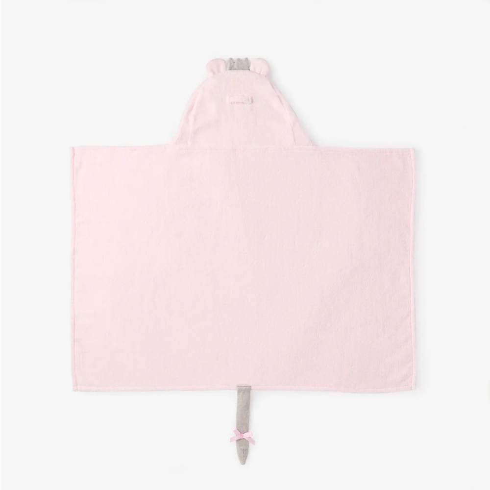 Pink Mouse Hooded Bath Towel