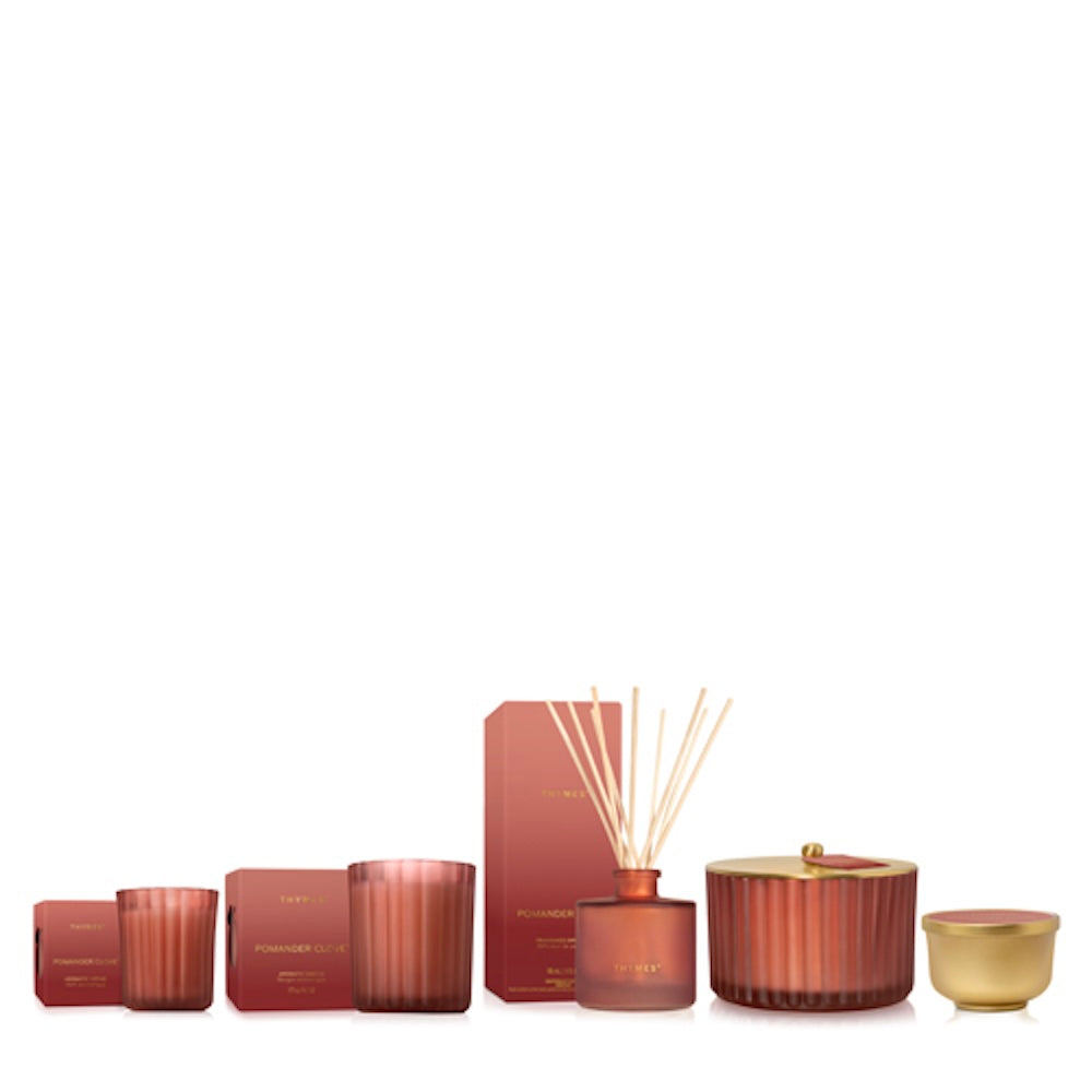 Thymes Pomander Clove 3-Wick Statement Candle, view 3