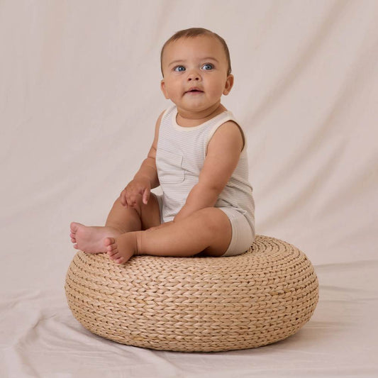 Micro Stripe One-Piece by Quincy Mae