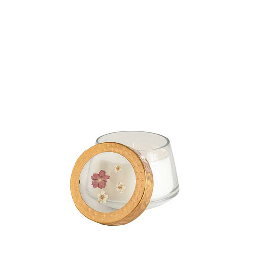 Winterberry Frost Small Pressed Candle by Rosy Rings