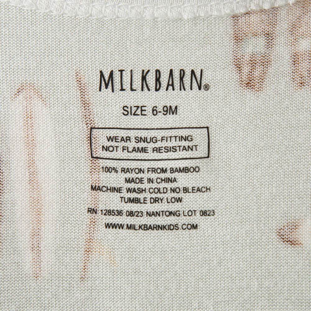 Vintage Surf Bamboo Zipper PJ's by Milkbarn