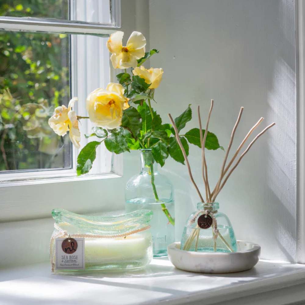 Sea Rose & Cotton Windward Candle by Northern Lights