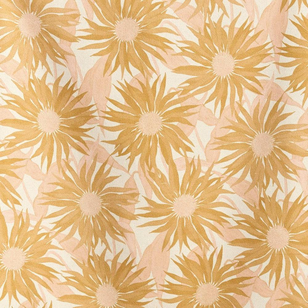 Sundara Beige and Pink Beach Towel from Geometry