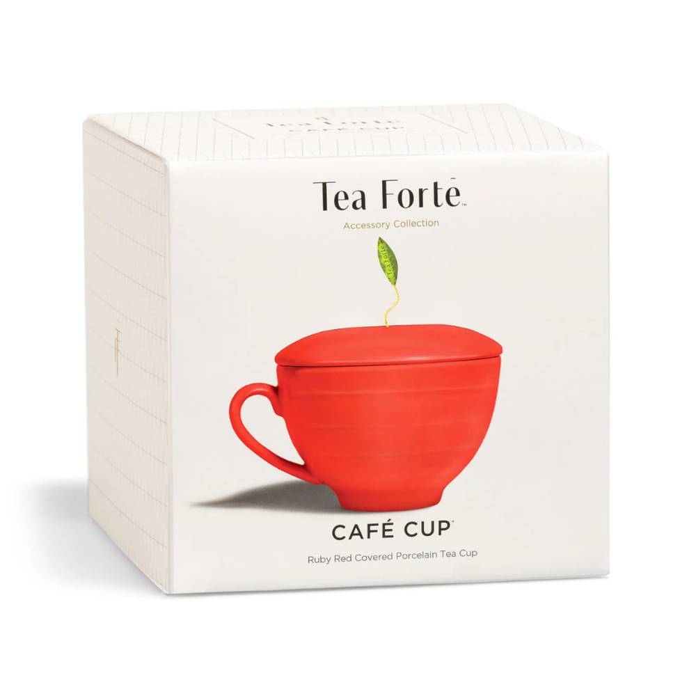 Tea Forte Warming Joy Ruby Red Cafe Cup