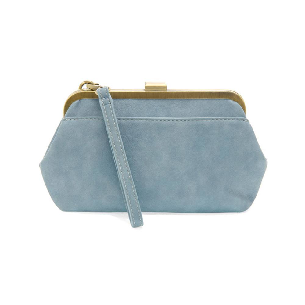 Joy Susan Cool Blue Vivie Frame Lock Crossbody Bag