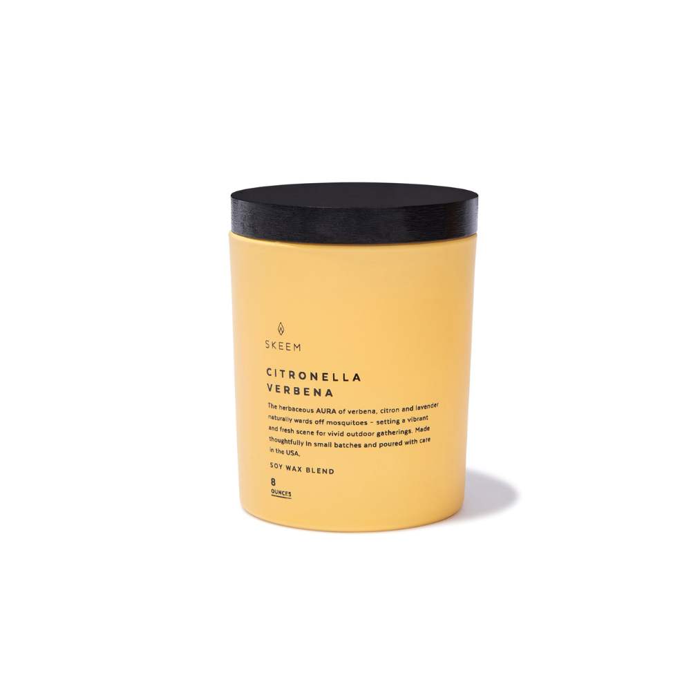 Verbena Aura Citronella Candle by Skeem