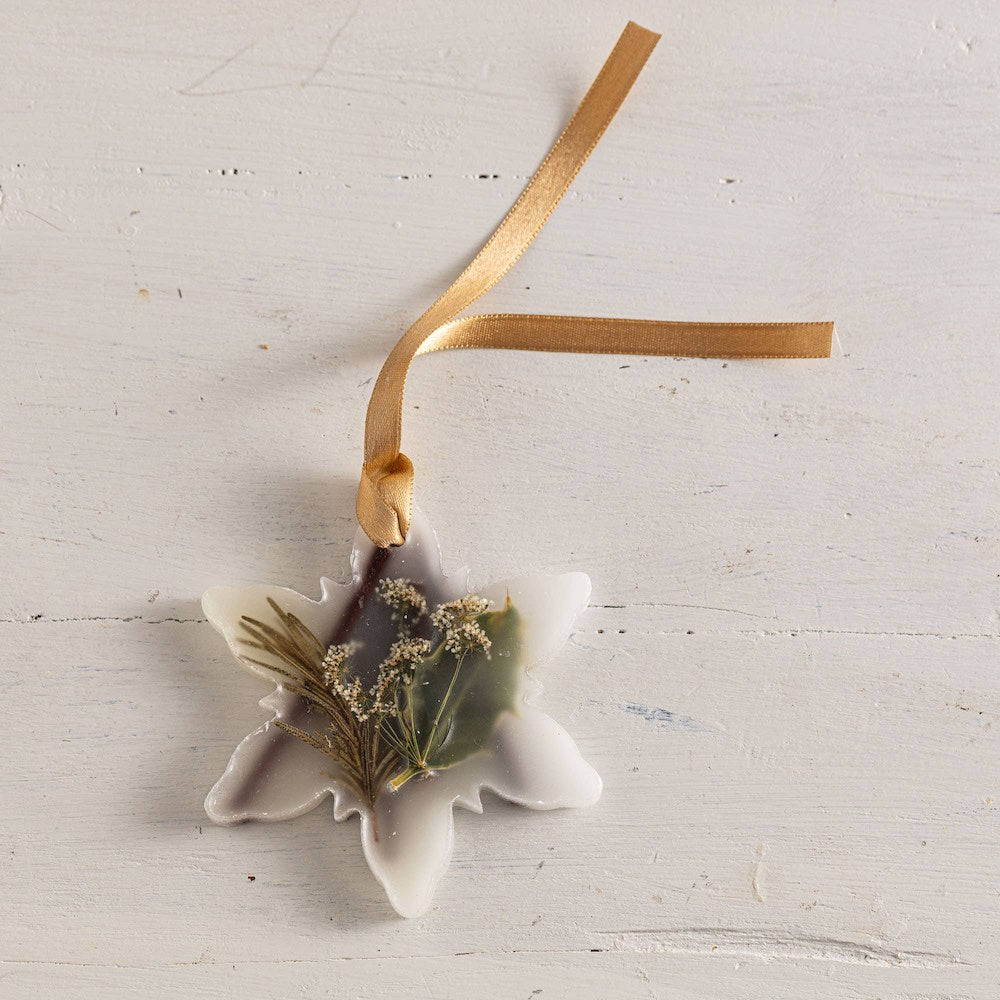 Forest Snowflake Botanical Sachet by Rosy Rings
