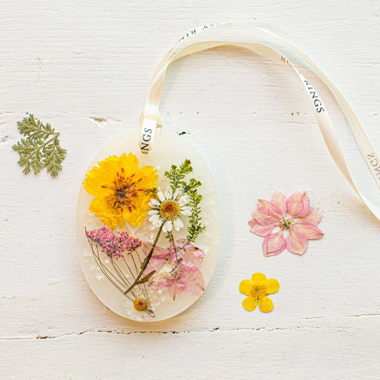 Lemon Blossom & Lychee Petite Botanical Sachet by Rosy Rings