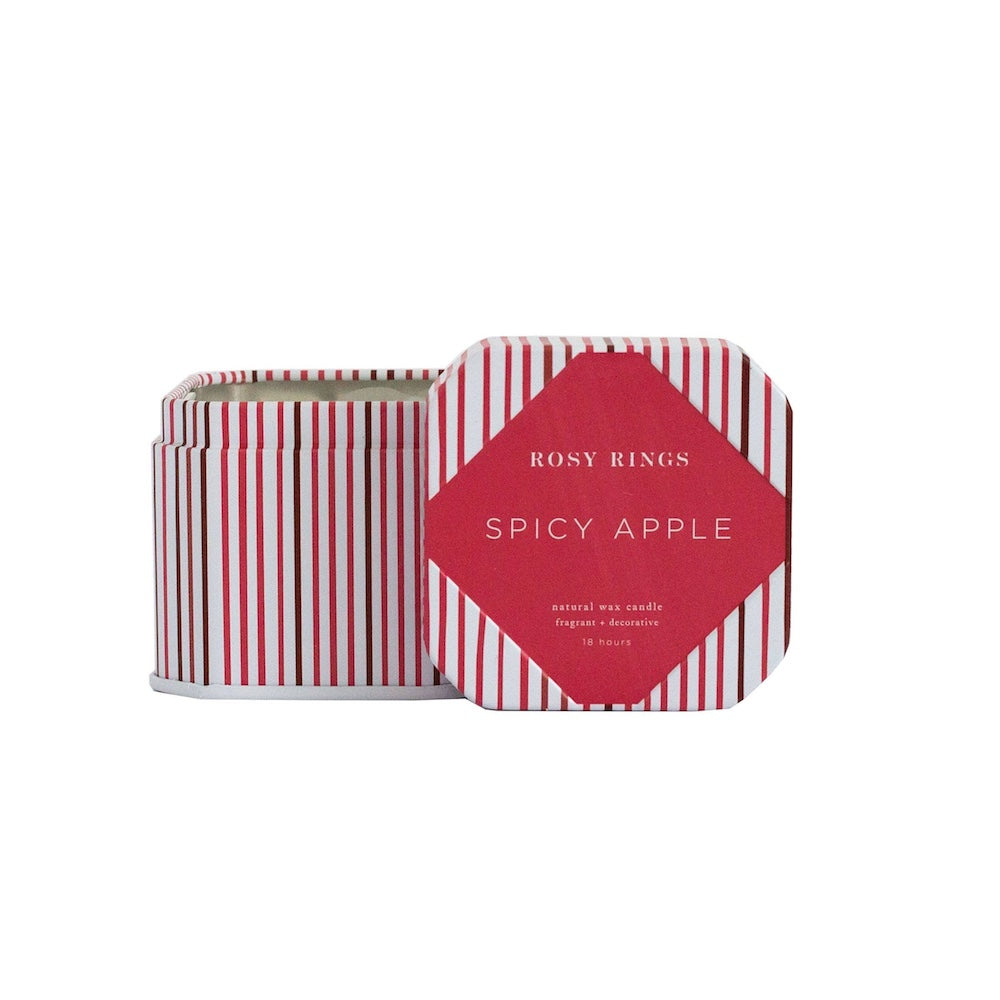 Spicy Apple Holiday Travel Tin by Rosy Rings
