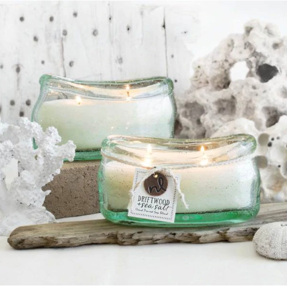 Northern Lights - Windward - 14oz - Driftwood & Sea Salt Candle - GRACEiousliving.com