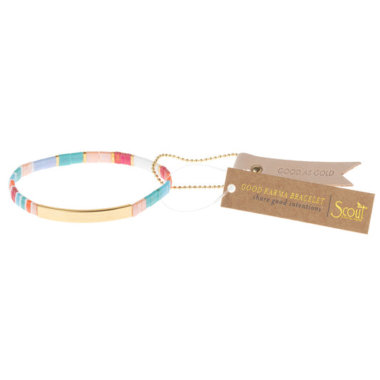 Scout Curated Wears® Good Karma Miyuki Bracelet - Good as Gold - GRACEiousliving.com