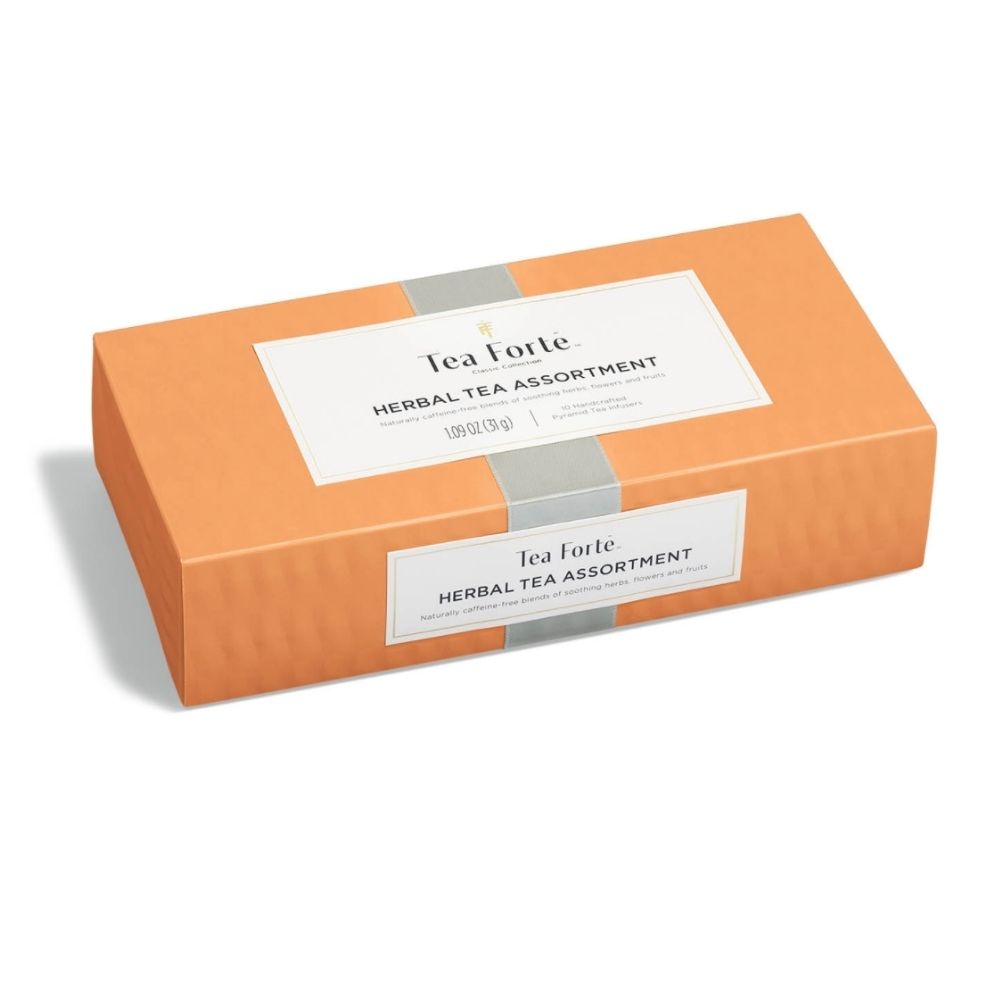 Tea Forte Herbal Tea Assortment in Petite Presentation Box - GRACEiousliving.com