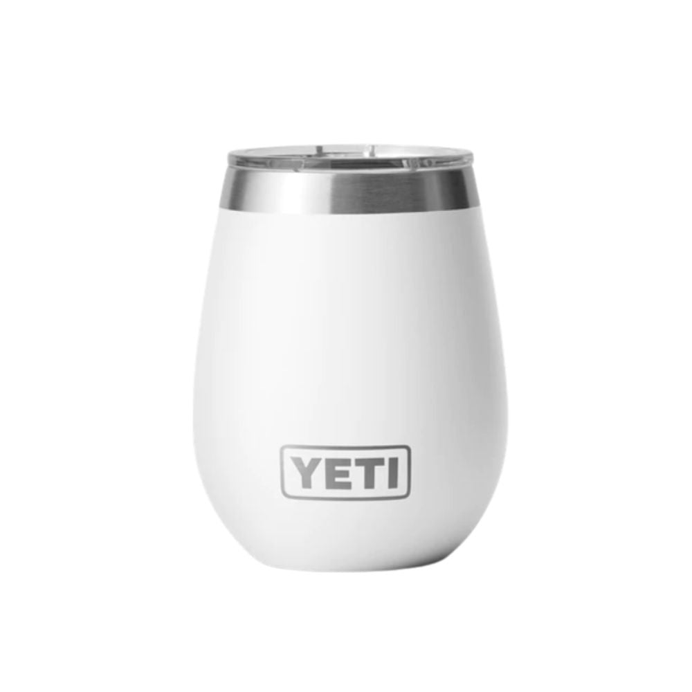YETI Rambler 10oz. White BPA Free Wine Tumbler with MagSlider Lid