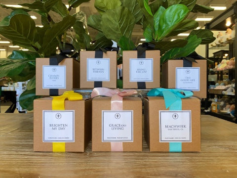 New Ella B. custom candle collection for GRACEiousliving.
