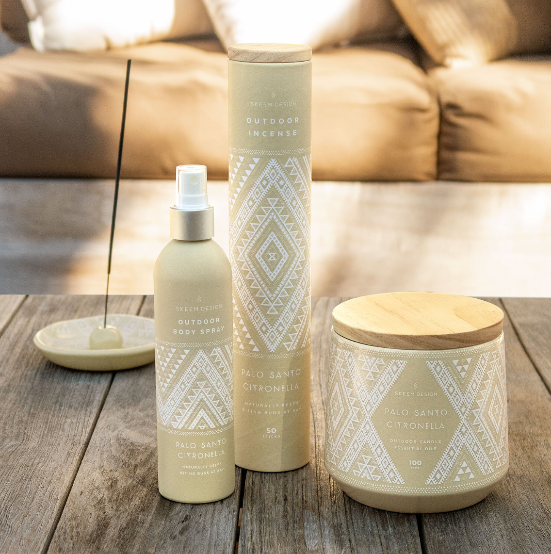 Skeem Palo Santo Citronella Collection