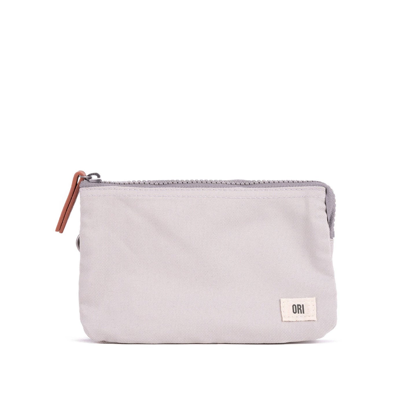 ORI London Mist Carnaby wallet in recycled canvas with card slots and zip coin pocket