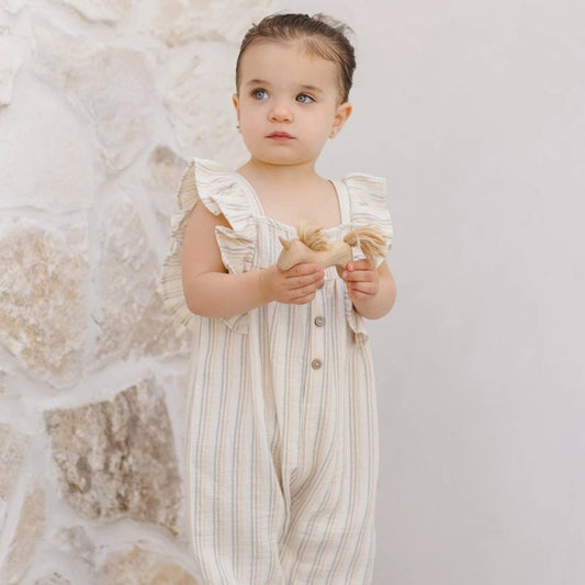 Summer Stripe Nova Romper by Quincy Mae