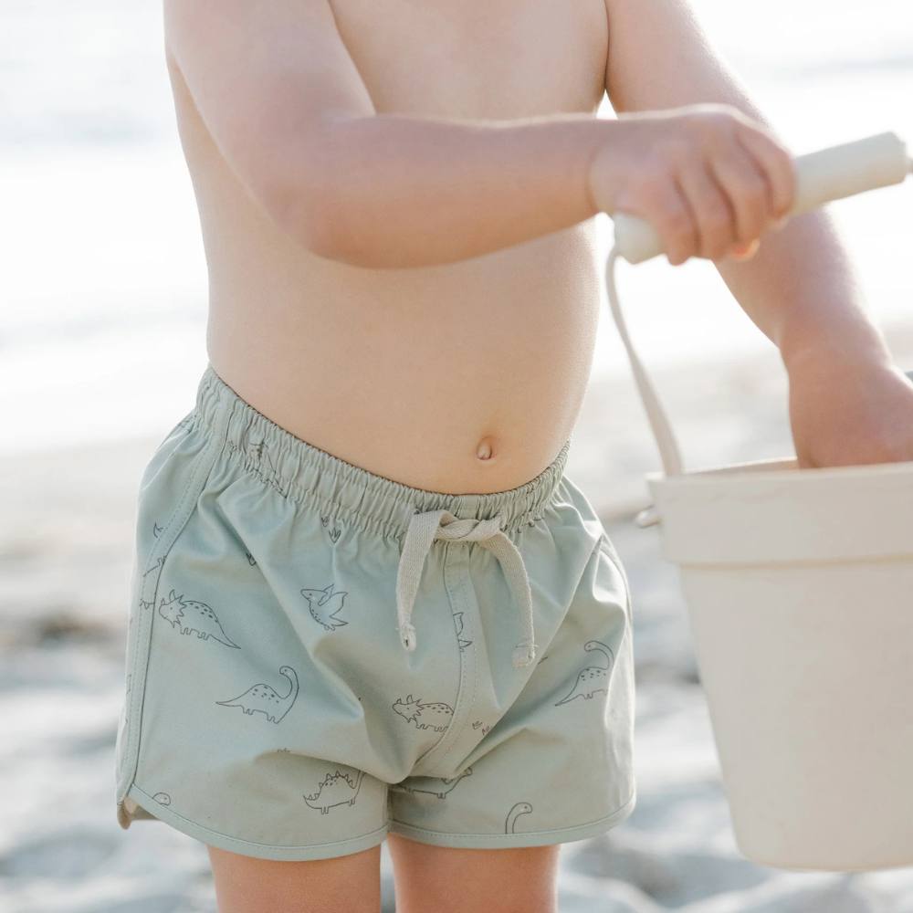 Dino Boys Swimshort by Quincy Mae
