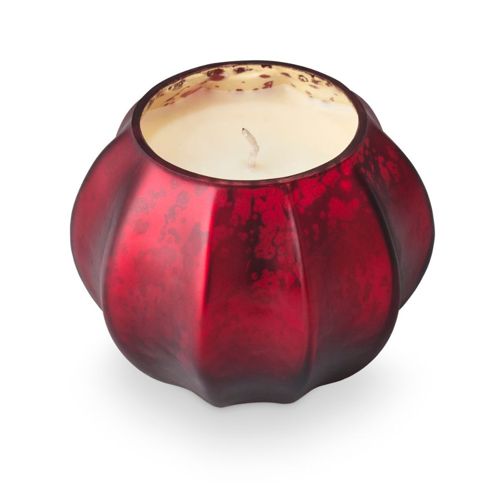 Crimson Woods Mercury Glass Candle by Creative Co-op, view 3