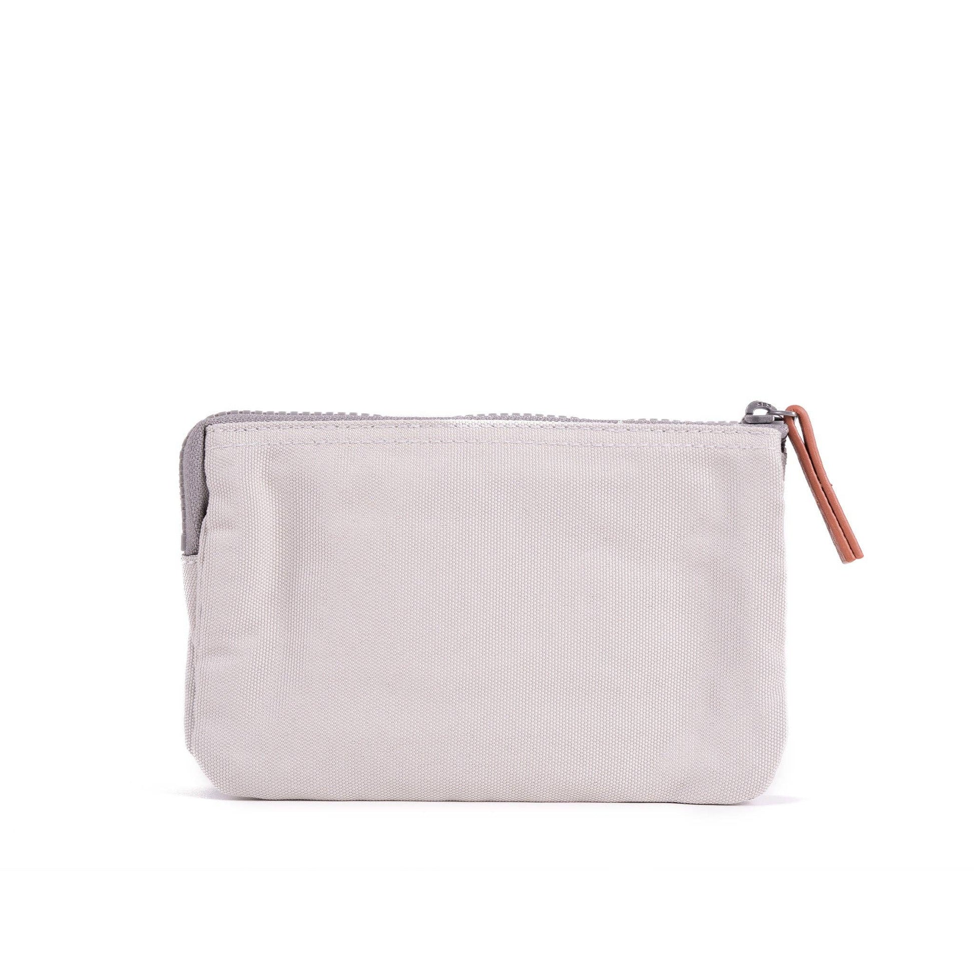 ORI London Mist Carnaby wallet in recycled canvas with card slots and zip coin pocket