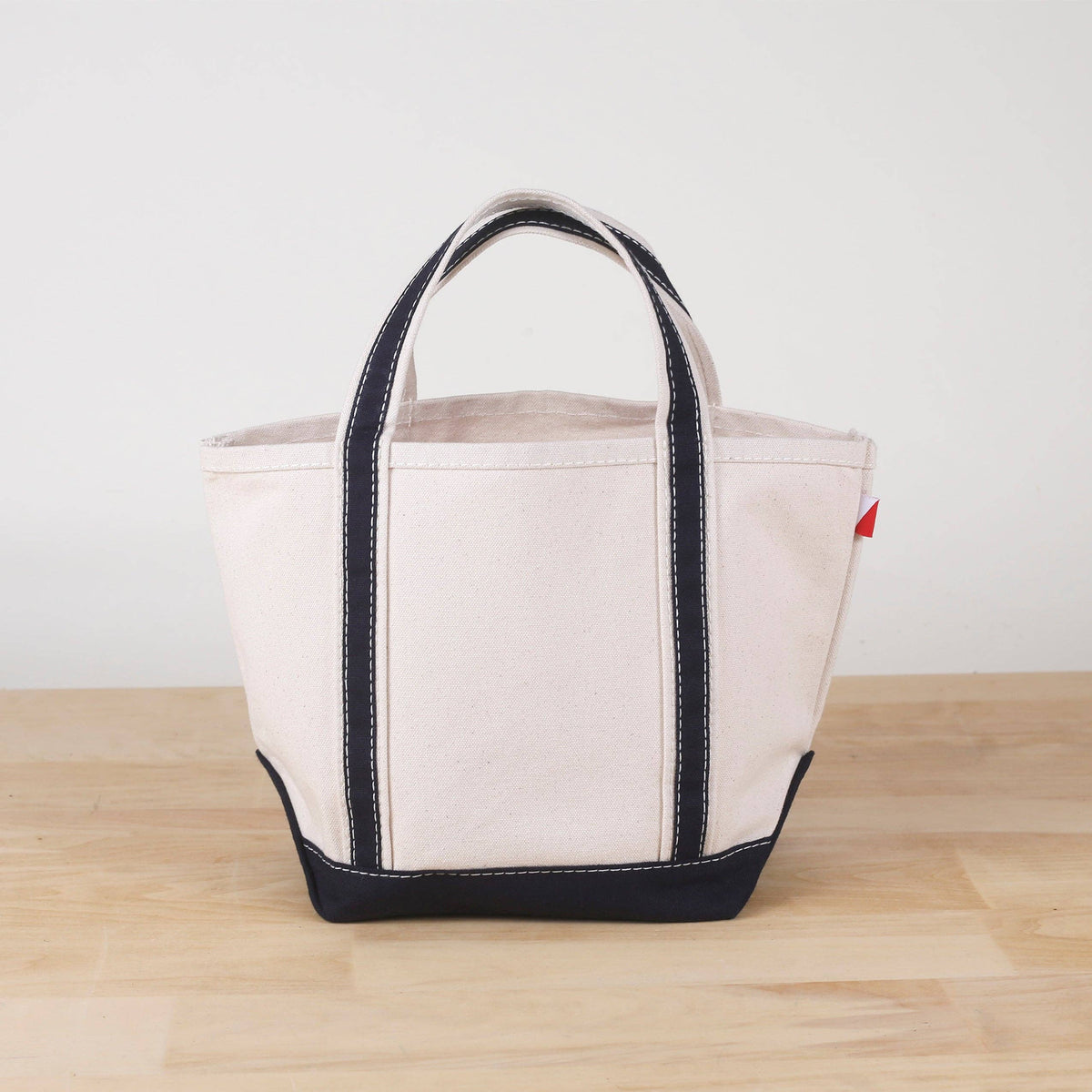ShoreBags Classic mini canvas tote in Navy, view 1