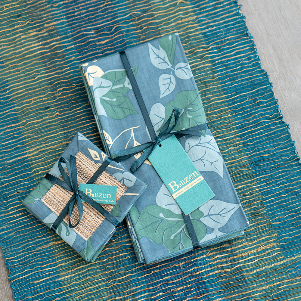 Bougainvellea Moss | set/4 by Balizen Direct from Bali